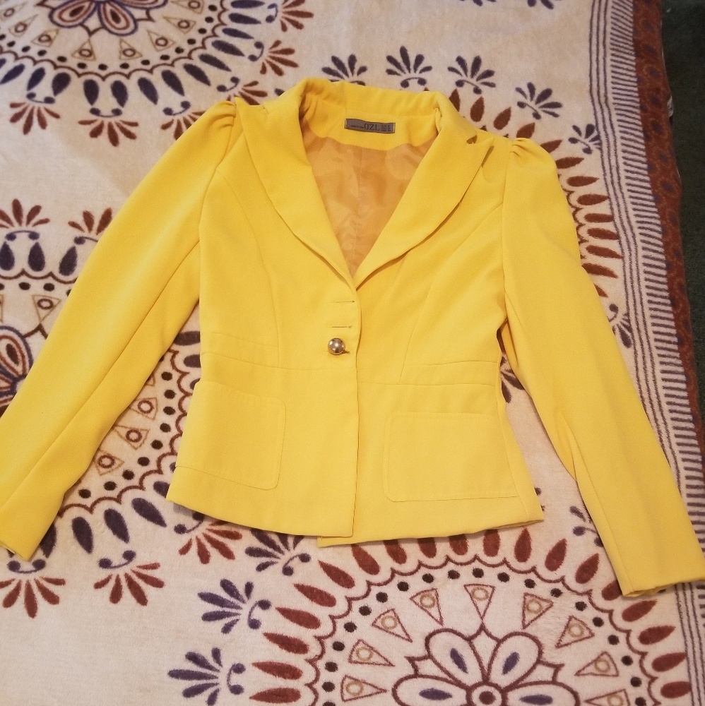 Yellow Blazer